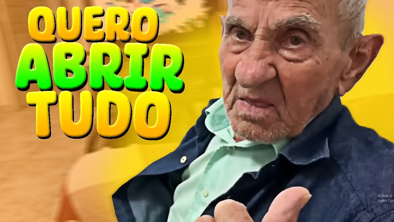 olha o que esse vovô falou pro neto