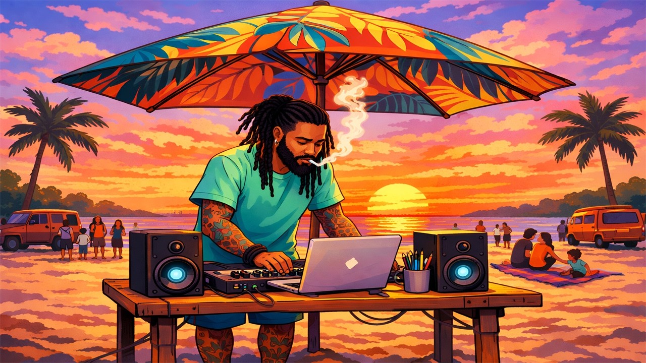 ✌️Tropical Reggae Paradise Mix | Positive Rasta Vibes🌈