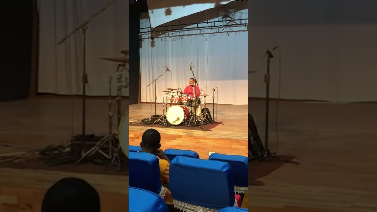 “Tune your drums this way..” Emmanuel Bludo Jnr teaches