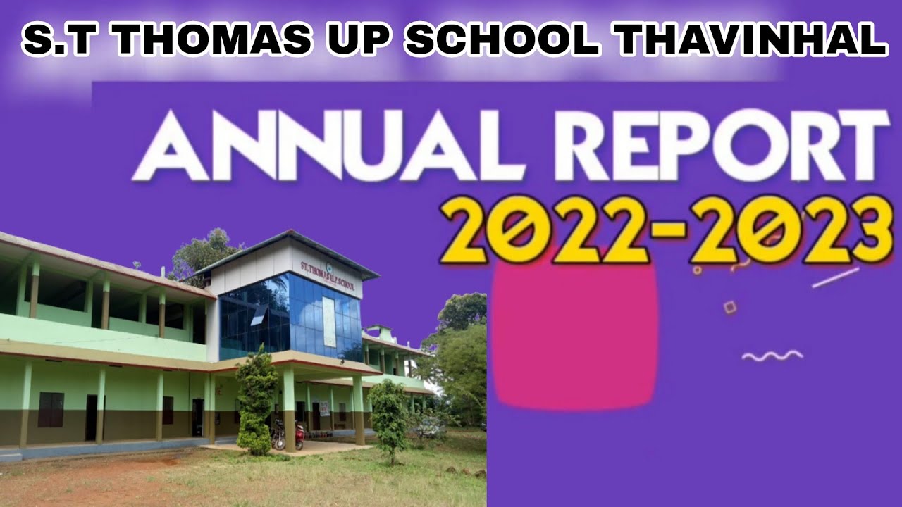 STUPS THAVINHAL - വാർഷിക റിപ്പോർട്ട് 2022 - 23