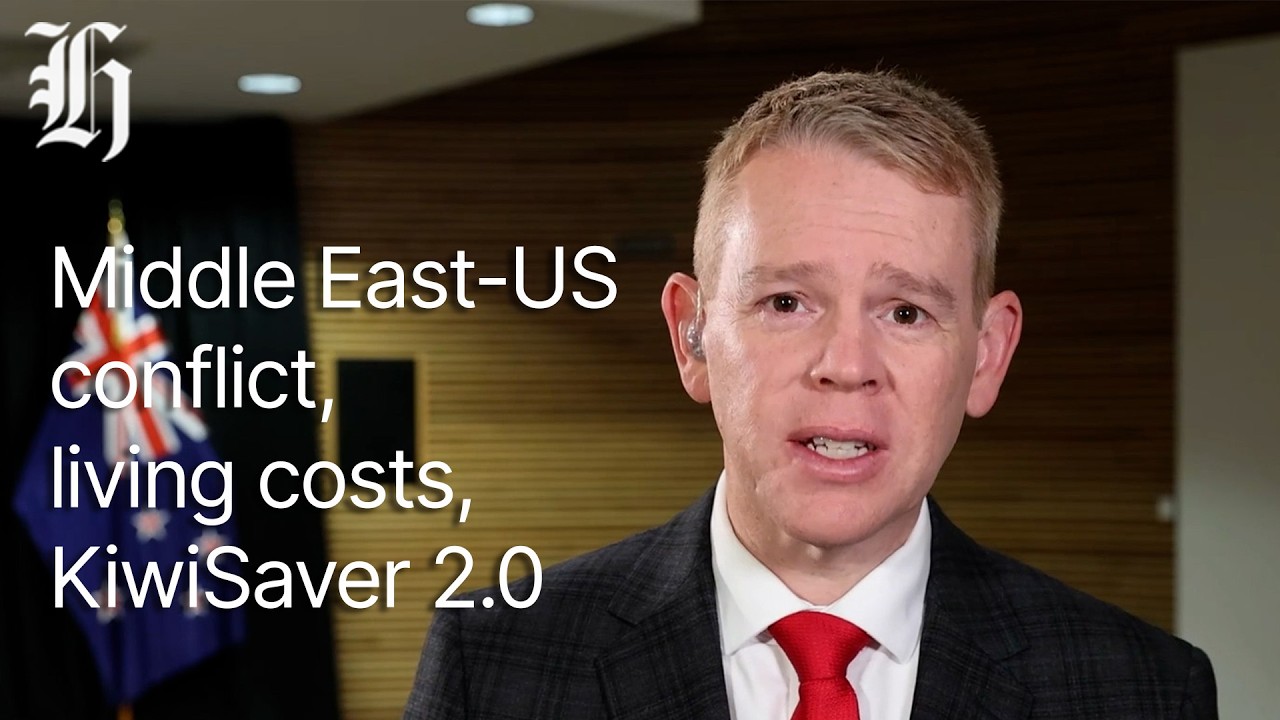 Chris Hipkins responds to Middle East-US conflict, NZ living costs and KiwiSaver 2.0| Herald NOW