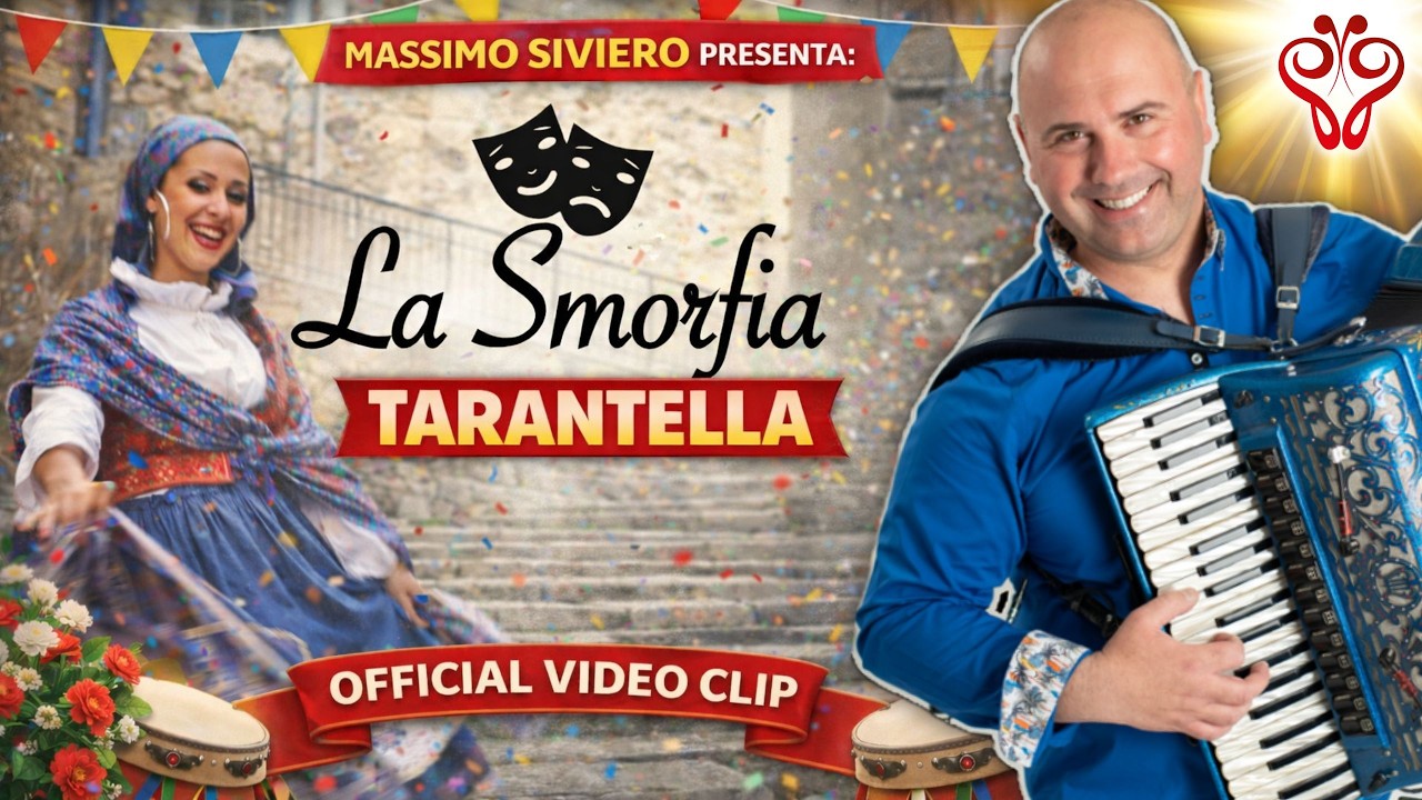 Official Video | LA SMORFIA | tarantella | Massimo SIVIERO || www.farfallinaedizioni.it