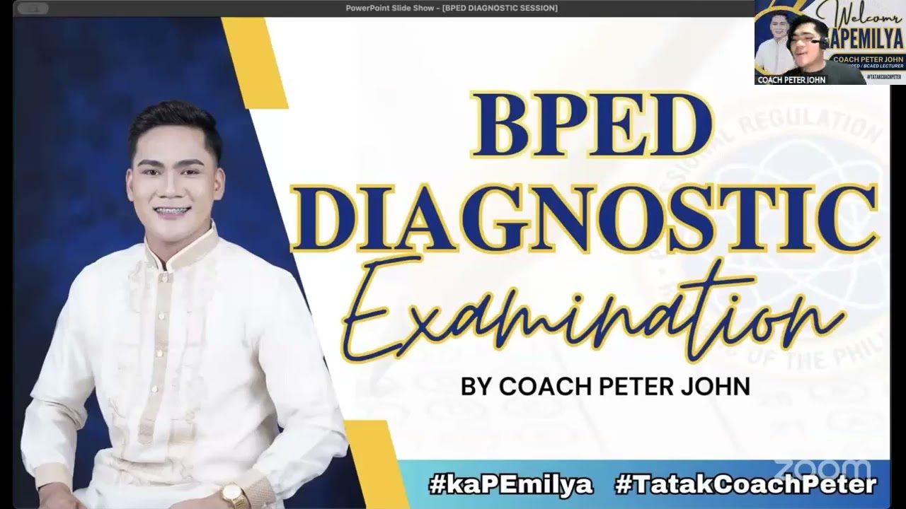 BPED SESSION WITH COACH PETER