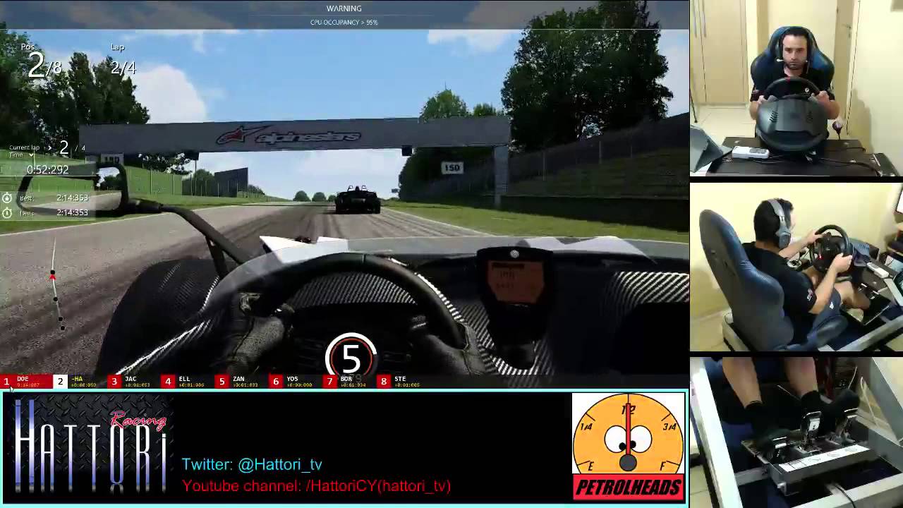 Assetto Corsa - KTM X-Bow R career N3 race at Imola