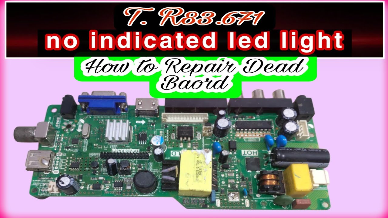 How to Repair Dead BPL Led TV Baord. Fully short condition.#ss_technical_tv