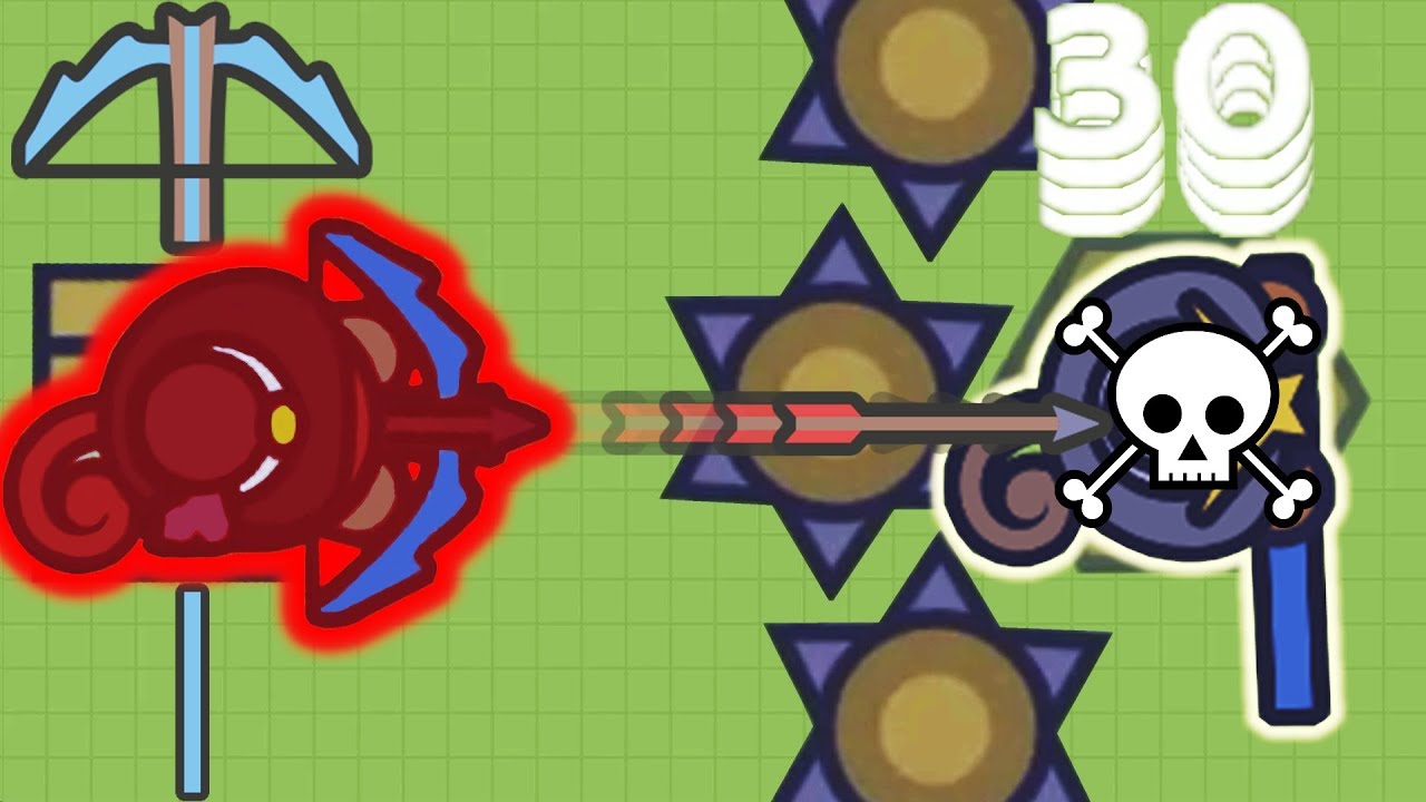Moomoo.io - Don't Get Trapped! - Stick & Repeater Crossbow Combo (105 Kills)