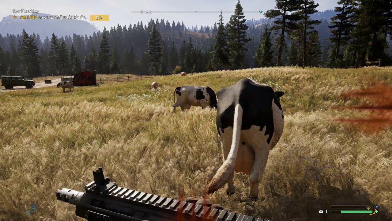 Far Cry 5: Cow Punching - Side Mission Walkthrough