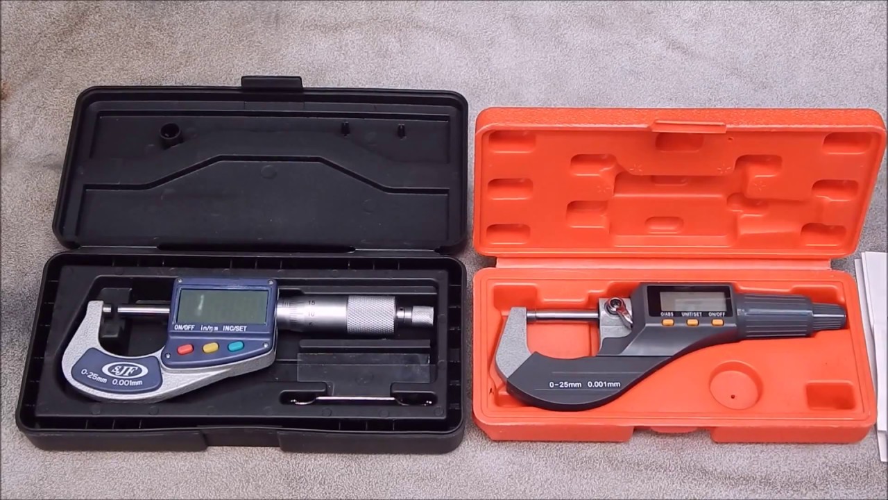 I review another Chinese digital micrometer from Banggood