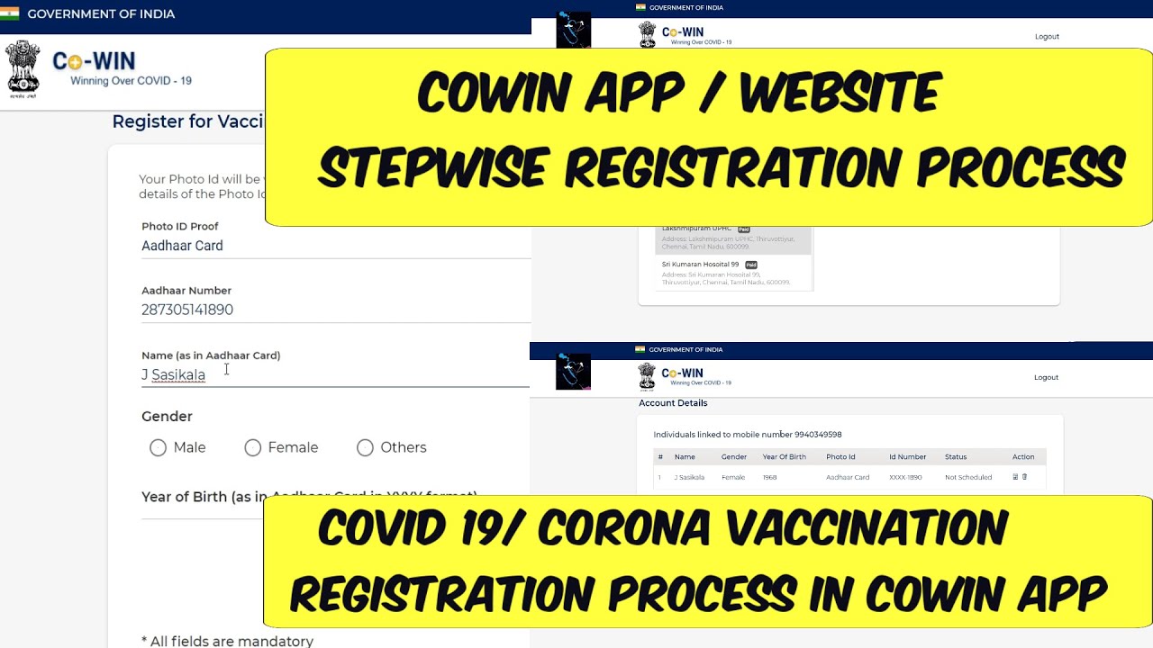 Cowin App Registration in Tamil |How to register in Cowin App?|Covid19 Vaccination Process| S Square