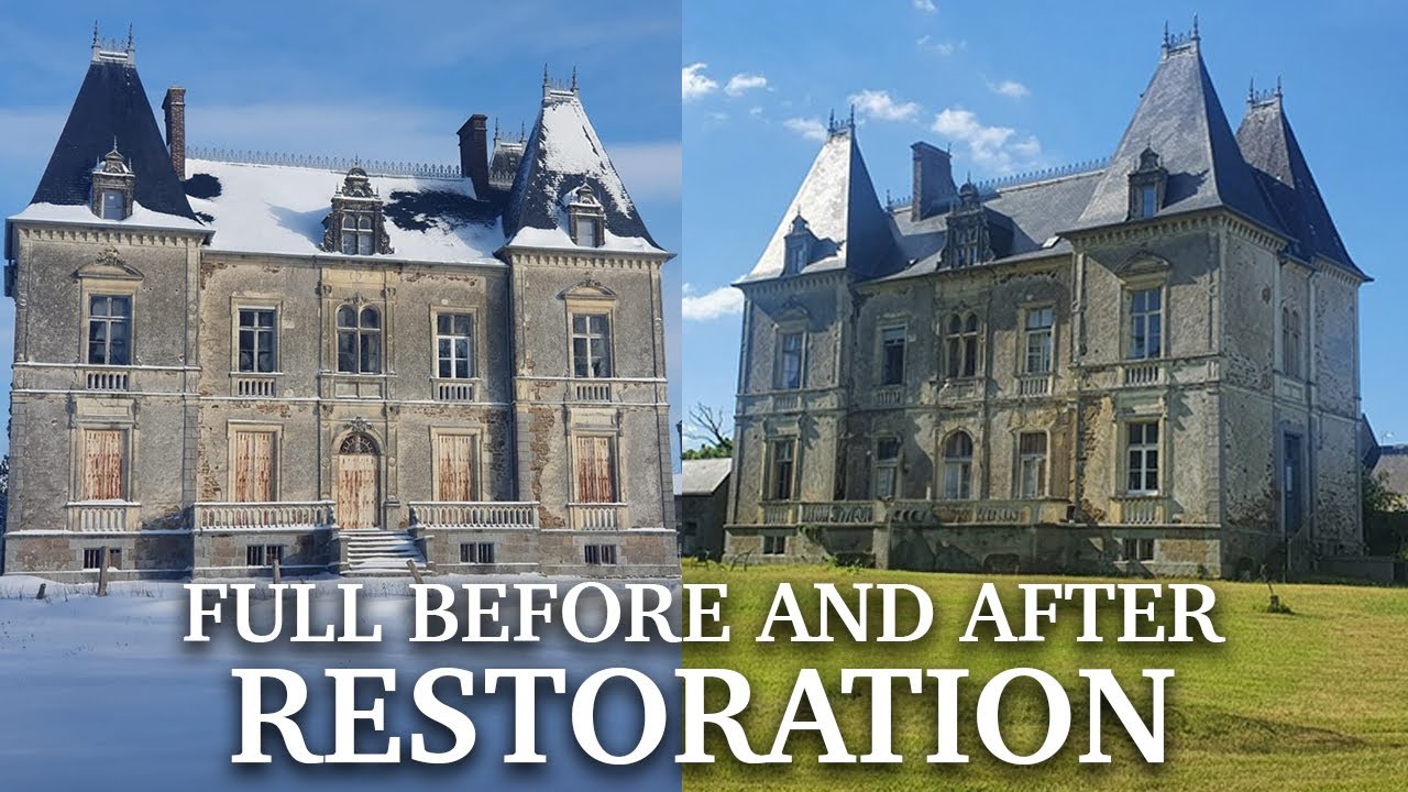 Full Restoration Tour: Château de la Ferté Escape From The Chateau…