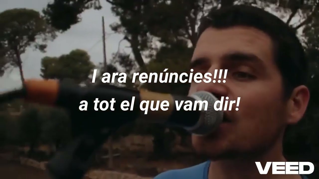 GROGGY RUDE - Ara renúncies (lletra subtitulada)