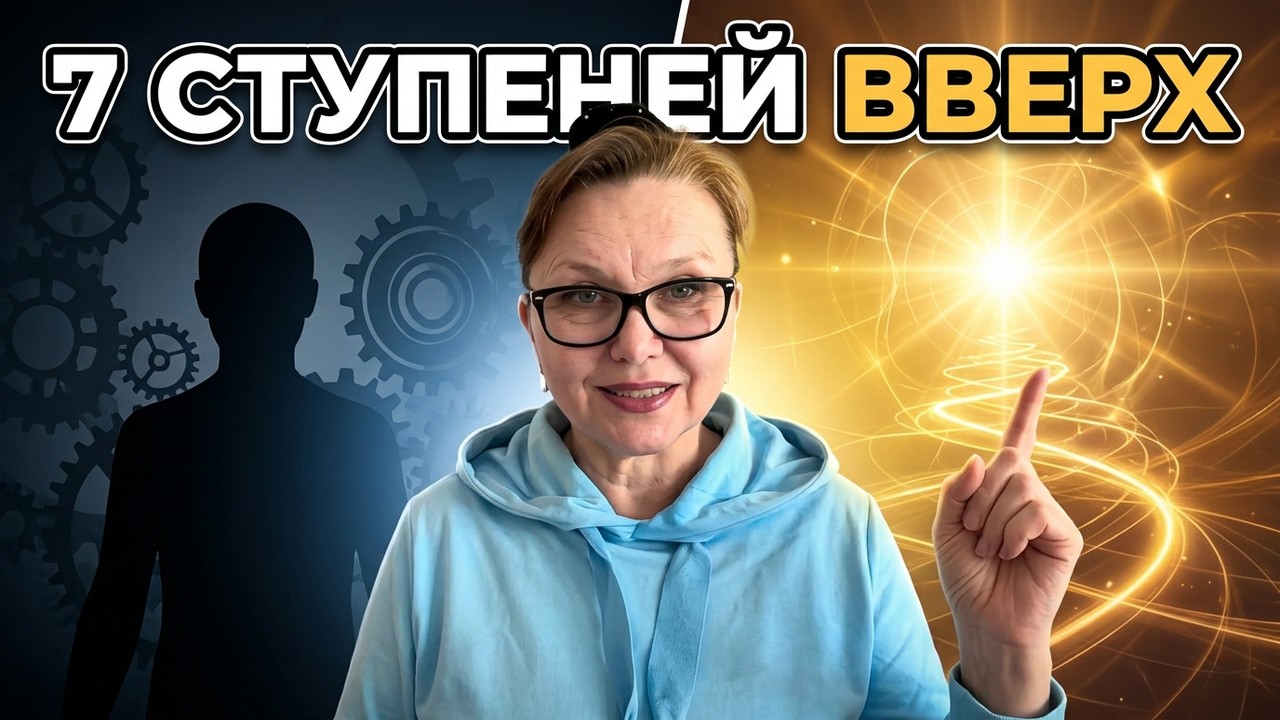 Как подняться на новый уровень сознания и изменить жизнь.Семь ступеней к истинному себе #психология