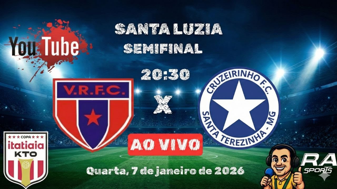DECISÃO! VILA RICA X CRUZEIRINHO AO VIVO | SEMIFINAL DA COPA ITATIAIA