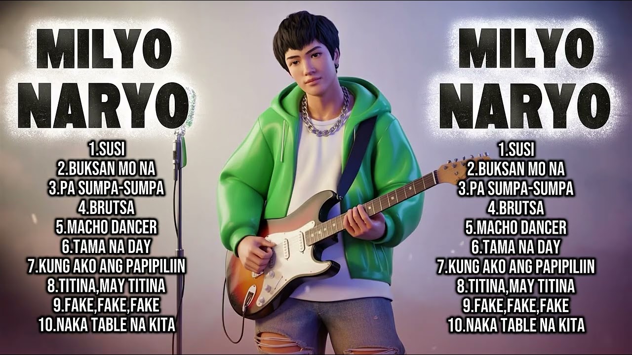 MILYO NARYO Greatest Hits 🎸 Slow Rock and Alternative Music Remix Cover @TimelessBEATScover 