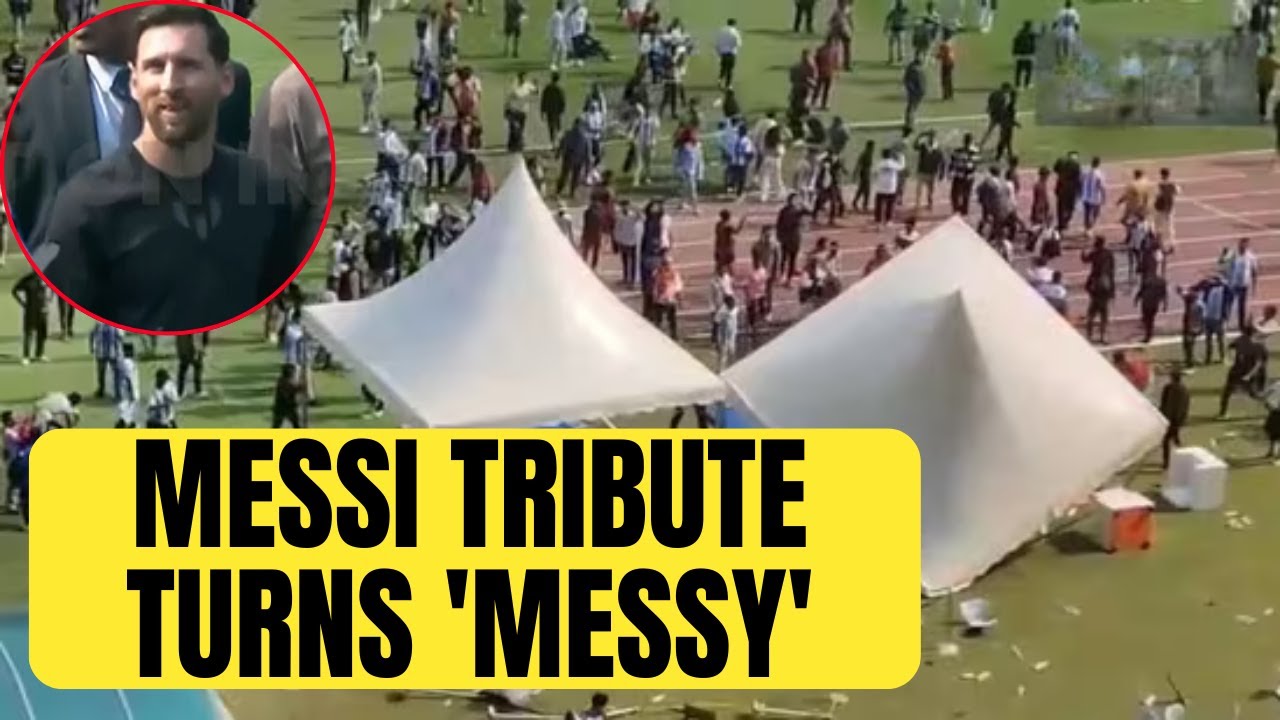 Lionel Messi G.O.A.T tour - Timeline of how event descended into chaos and violence |Sports Today