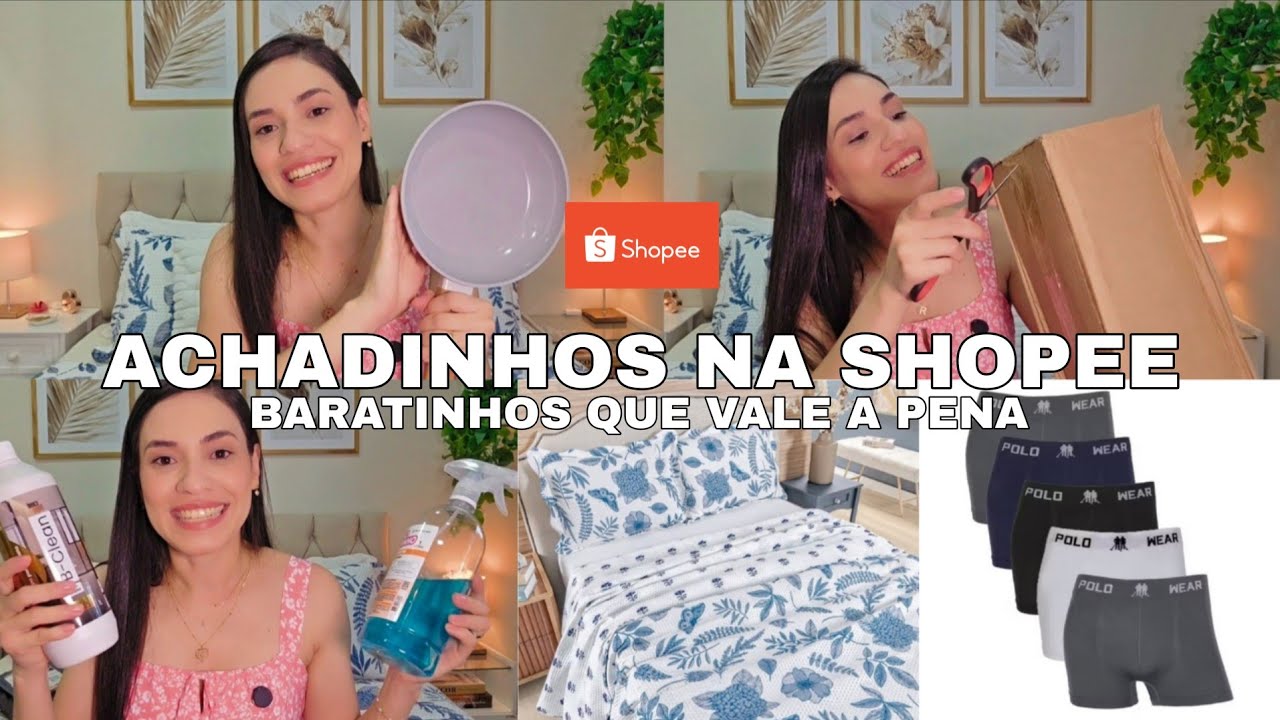 COMPRAS NA SHOPEE ÚTEIS PRA CASA E COISAS PESSOAS QUE VALE A PENA 