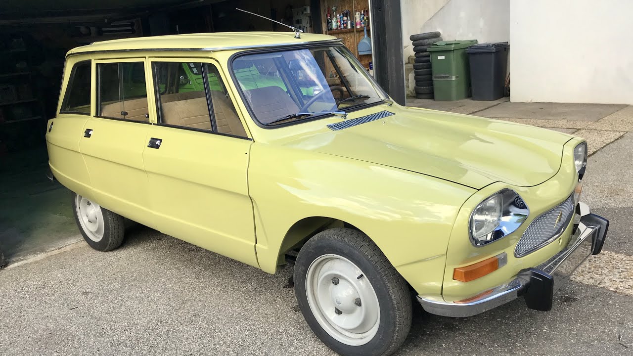 Citroën Ami 8 Première sortie