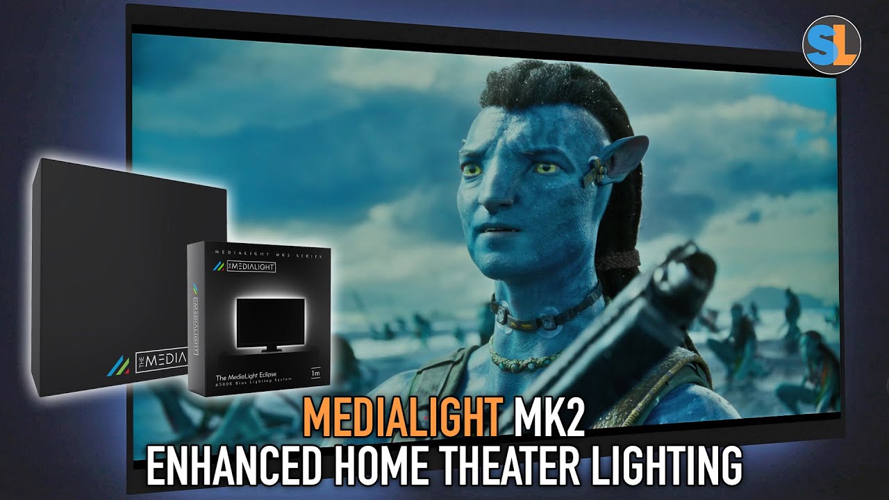 MediaLight MK2 Flex Home Theater Bias Lighting | Enhance Movie Watching