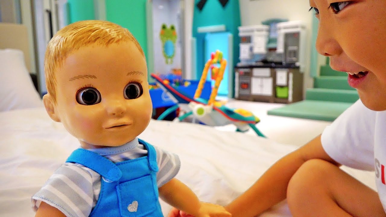 уход за ребенком с игрушкой для детей Baby Care with Toy Playground for Kids