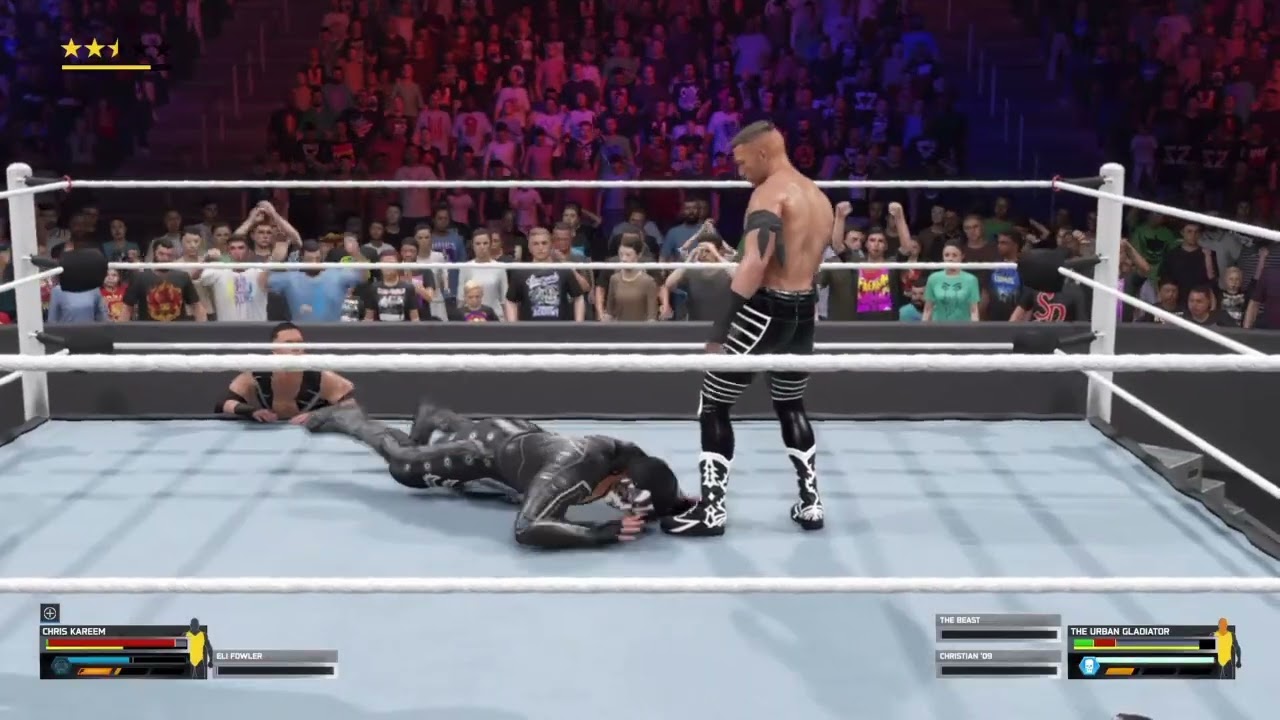 WWE 2k25 The Urban Gladiator vs Chris Kareem
