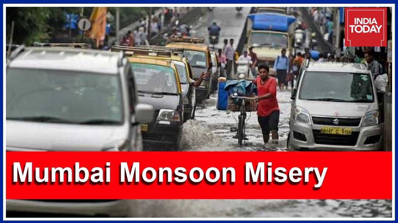 Heavy Rains Wreak Havoc In Mumbai, Waterlogging In Various Parts Of City