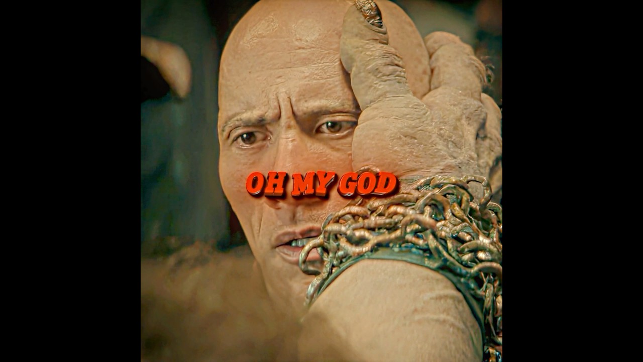 A slap contest with a monster… who’s winning? 👋👹 | Red One (2023) 