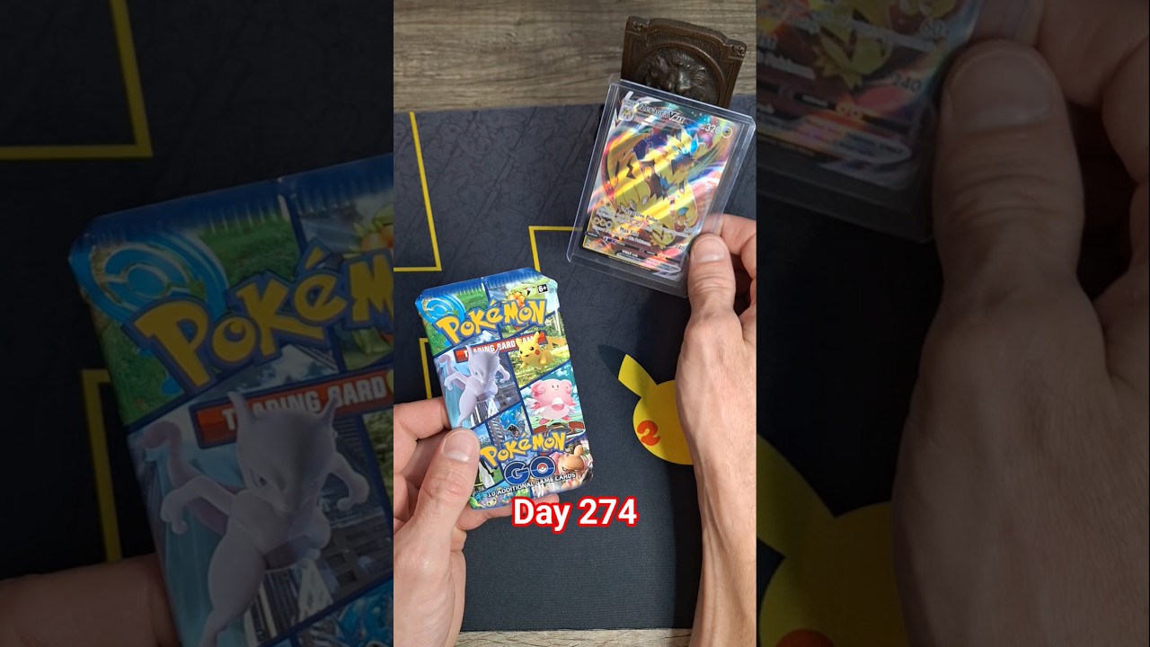 Открытие 365 бустеров Pokemon GO - День 274 
