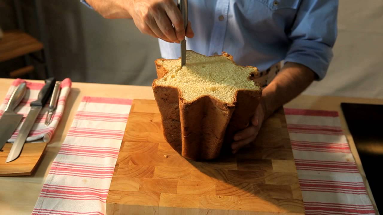 Pandoro farcito con crema al mascarpone
