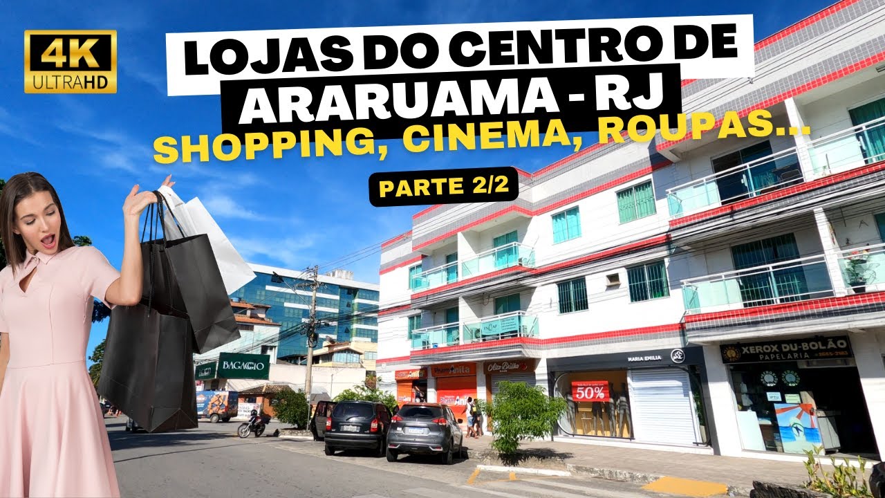 Um panorama sobre o comércio de Araruama - RJ (Vídeo parte 2/2)