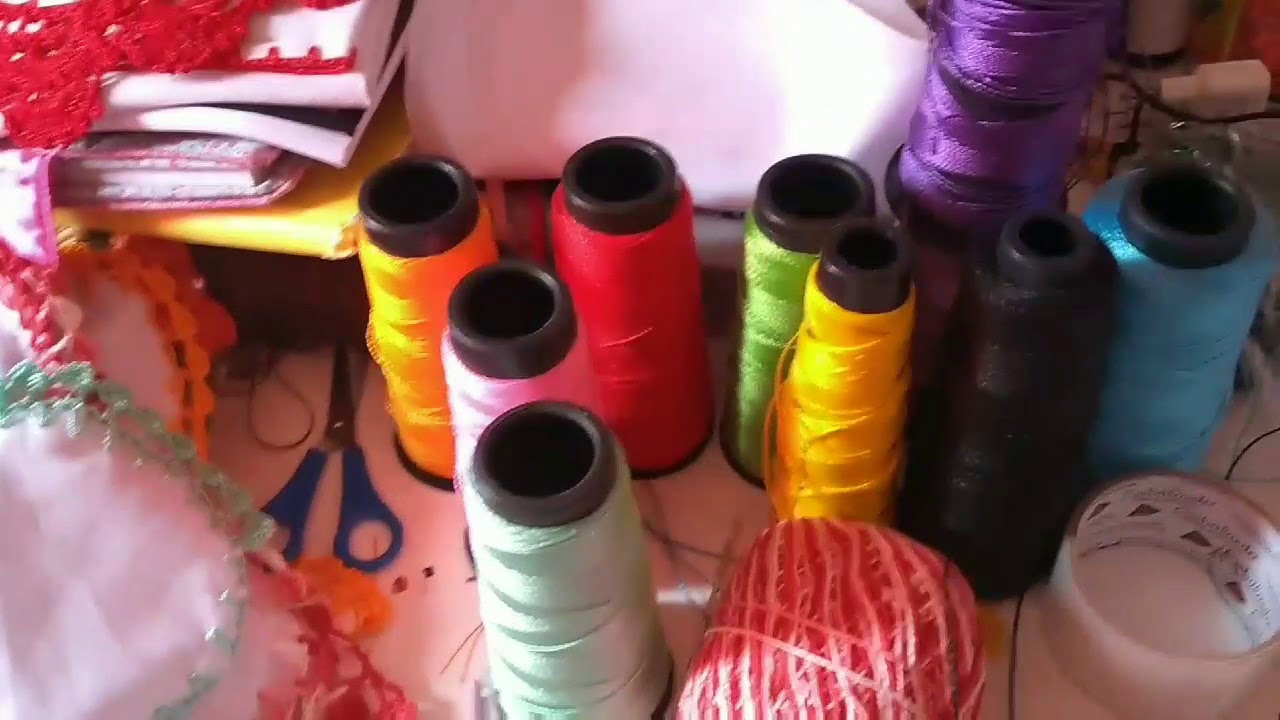 minha rotina com croch&ecirc;