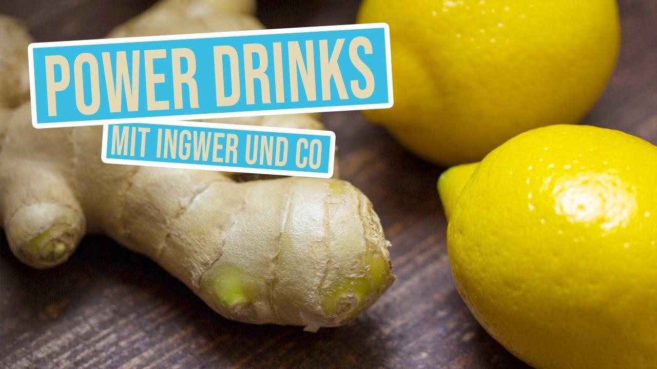 3 Ingwer Power Drinks | Stärkende Getränke, Erkältung vorzubeugen