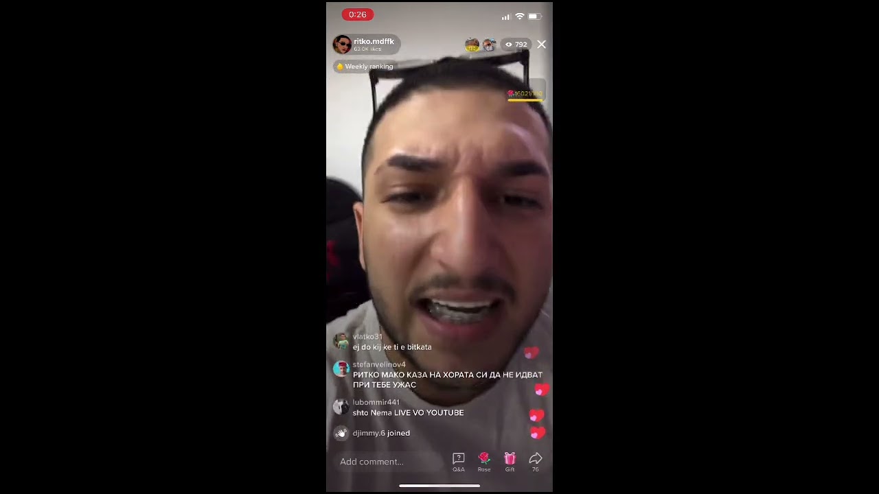 Ritko MDFK vs Makokral bitka v Tik-Tok