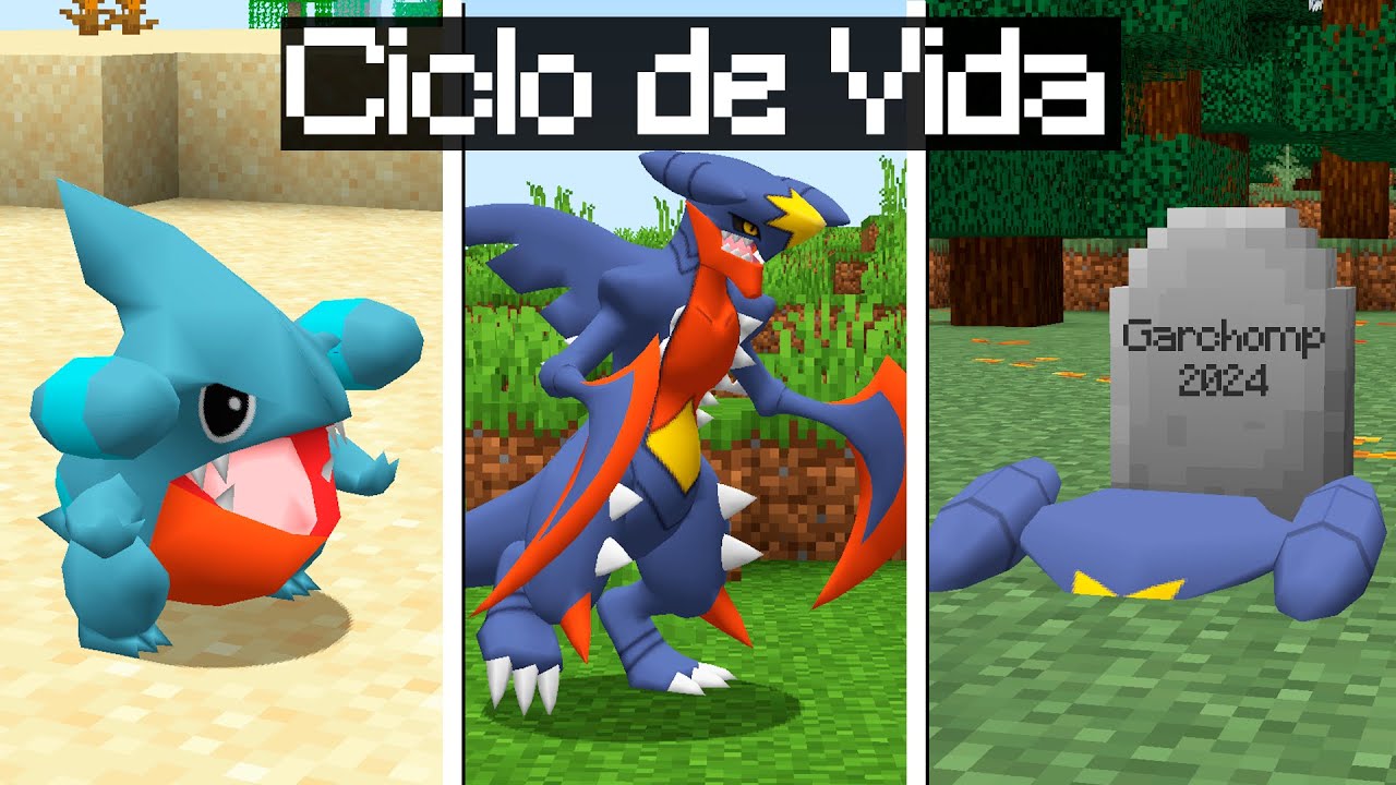 CICLO DE VIDA POKÉMON NO MINECRAFT!