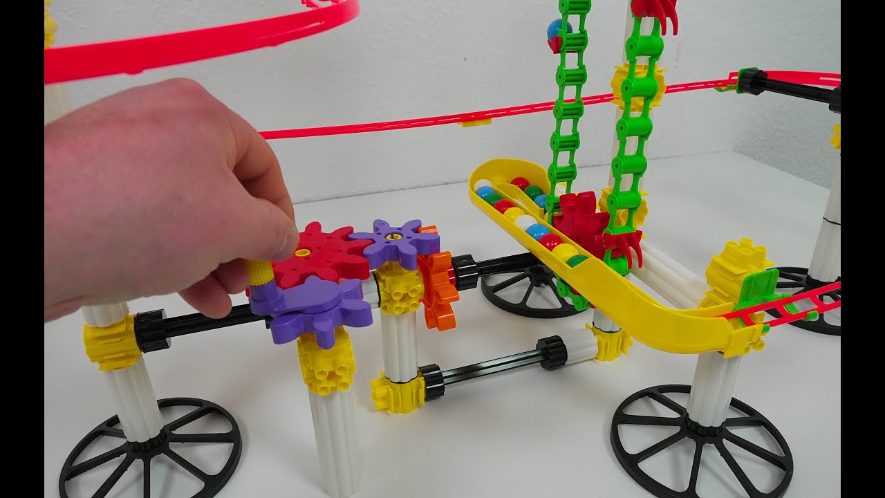 Quercetti Elevator Roller Coaster | Quercetti Game ASMR