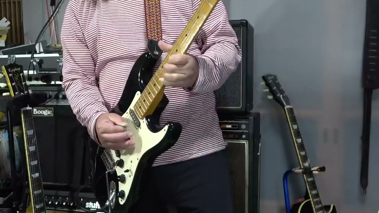 【kissy's Guitar Collections 】Bill’s Brothers ストラトキャスターモデル BST  【2号機】 一発撮り 即興アドリブギター 002