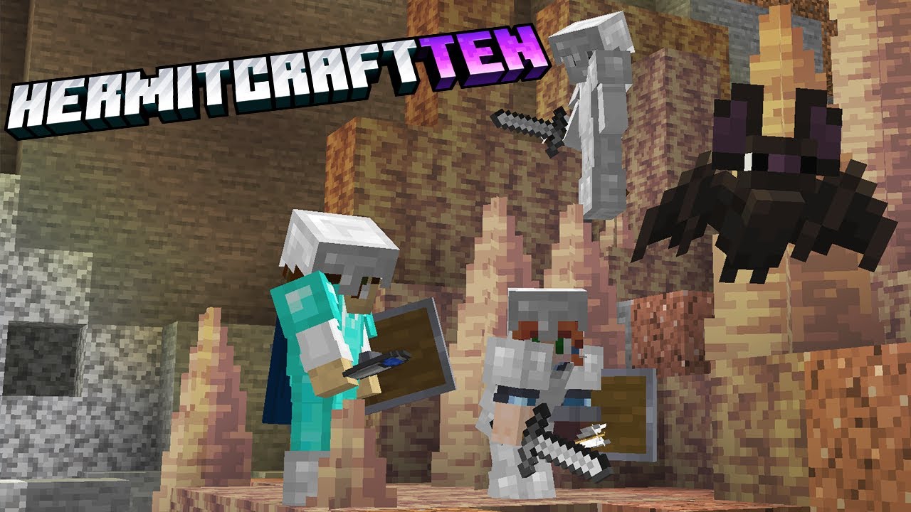 Hermitcraft Season 10 - Episode 1 Extras - Caving!