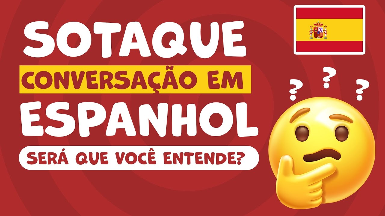 CONVERSAÇÃO em ESPANHOL 😯, será que você ENTENDE TUDO? 👀🤔