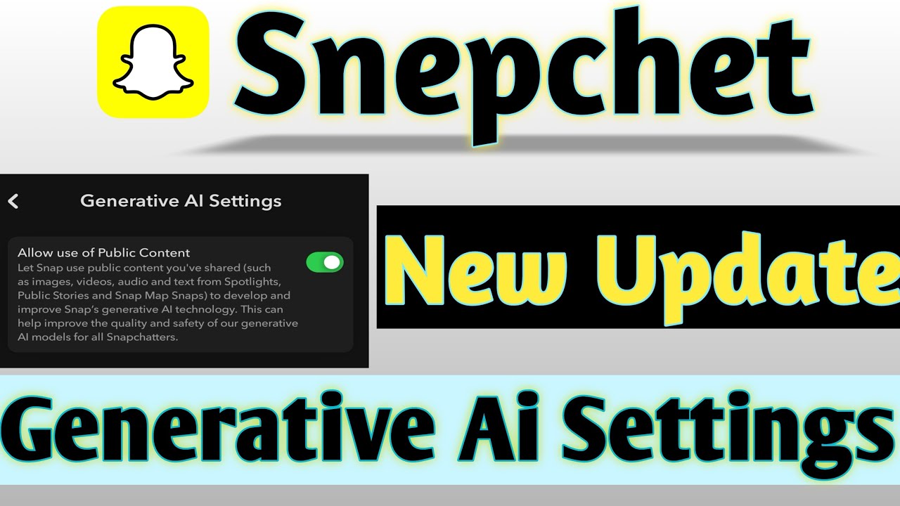 Snepchat Generative Ai Settings | Snepchat New Update Settings | Snepchat Privacy Settings | #shorts