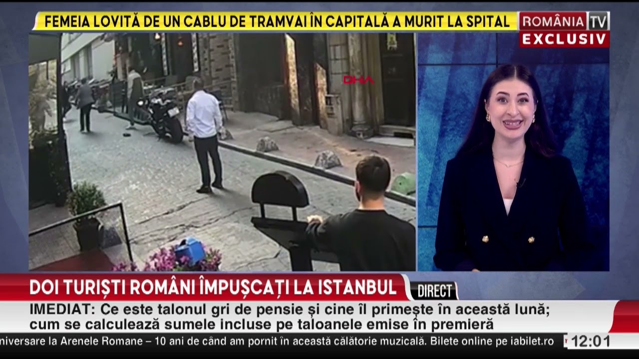 Doi rom&acirc;ni răniți &icirc;ntr-un atac armat din Istanbul. Reacţia MAE