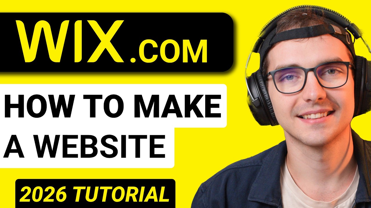 Учебное пособие по Wix — Как создать веб-сайт в 2026 году для начинающих