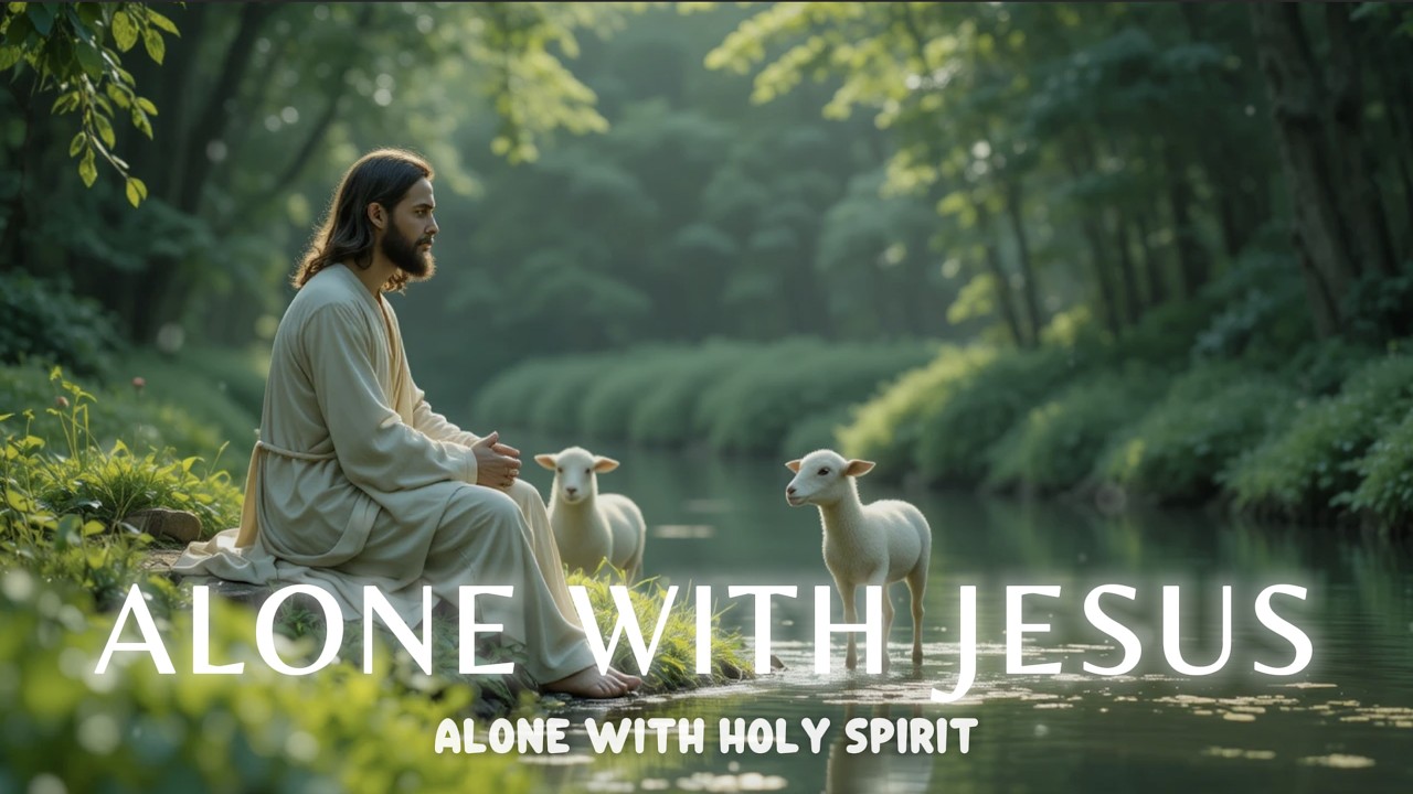 ALONE WITH JESUS - Soaking worship instrumental - Worship Music for Time with God