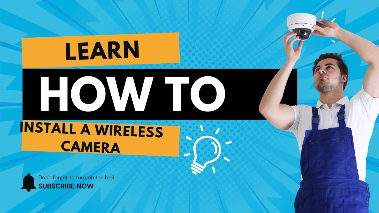 Learn How To Install A Wireless Camera And Remote Access to Users Phone.