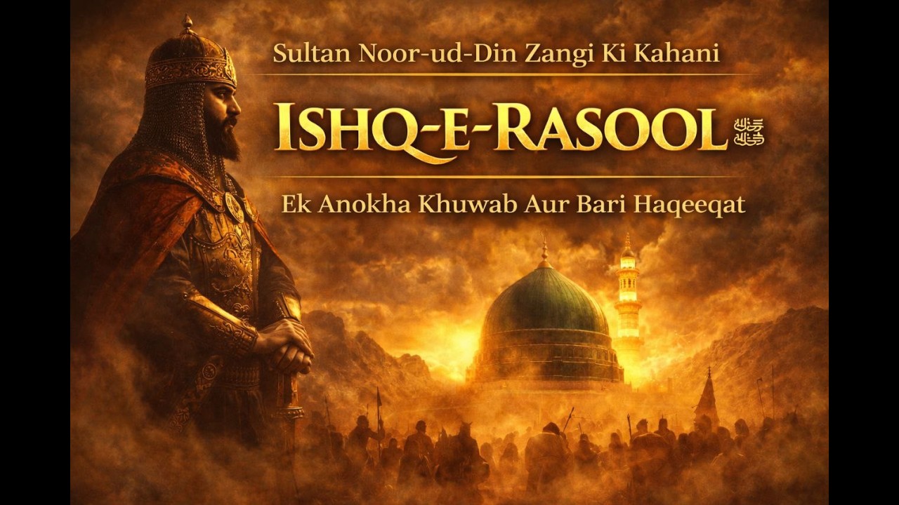 Noor Ud Din Zangi Ka Anokha Khwab | Ishq-e-Rasool ﷺ | Adil Media