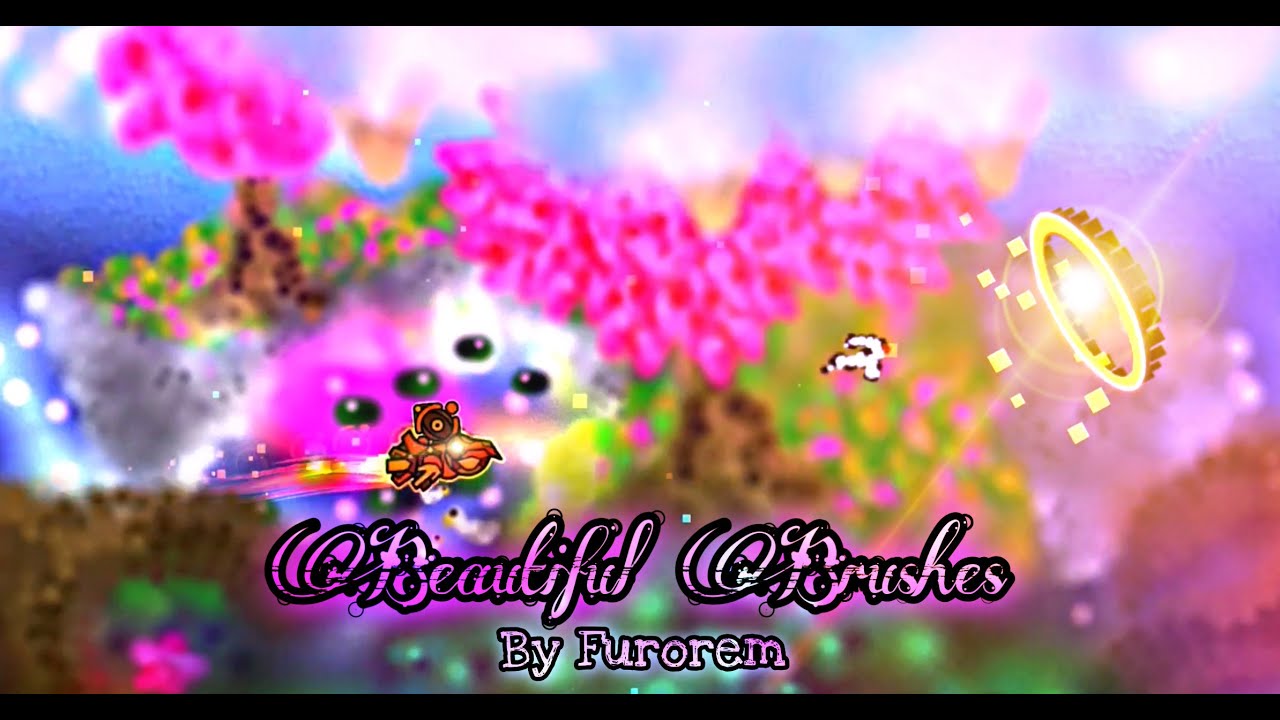 Geometry Dash - Beautiful Brushes by Furorem