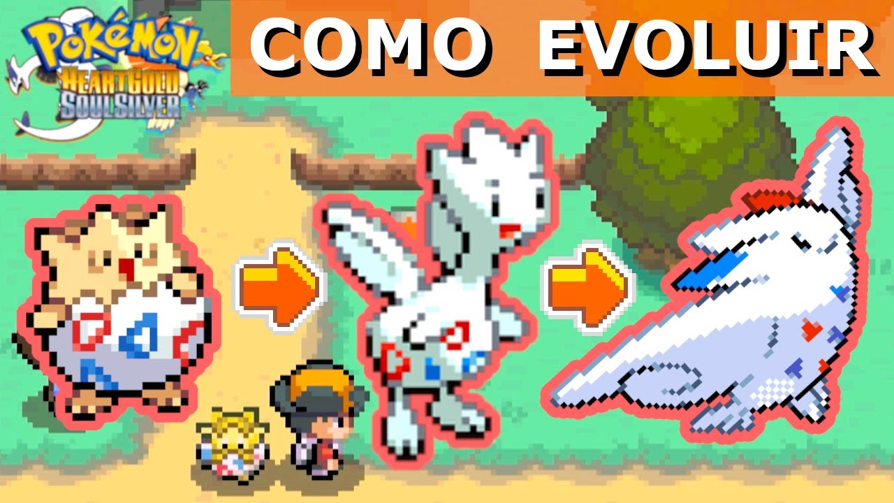 Como evoluir o Togepi para Togetic e Togekiss no Pokémon HeartGold & SoulSilver
