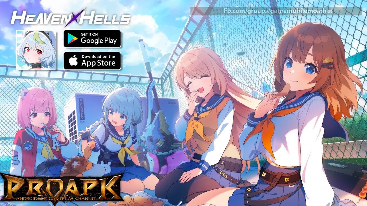 HEAVENHELLS: Anime Squad RPG Gameplay Android / iOS