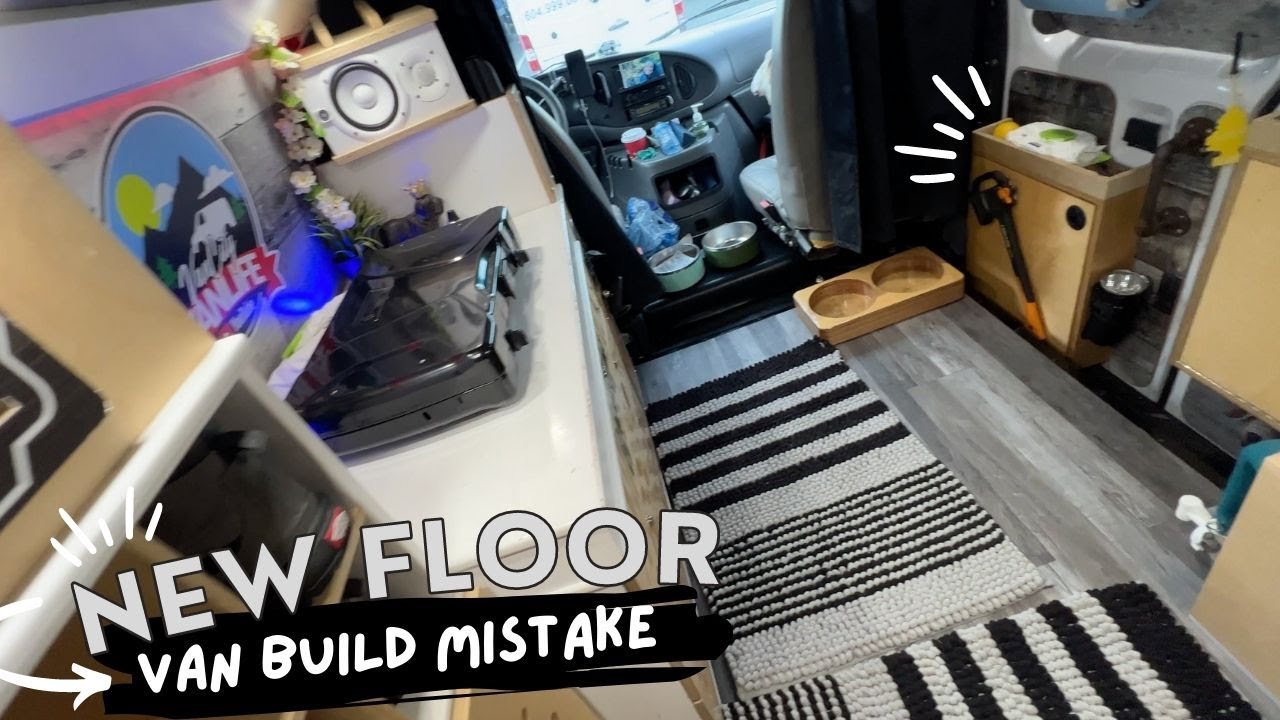 WET AND MUSTY FLOOR | Should Have Done This When I First Built MY VAN