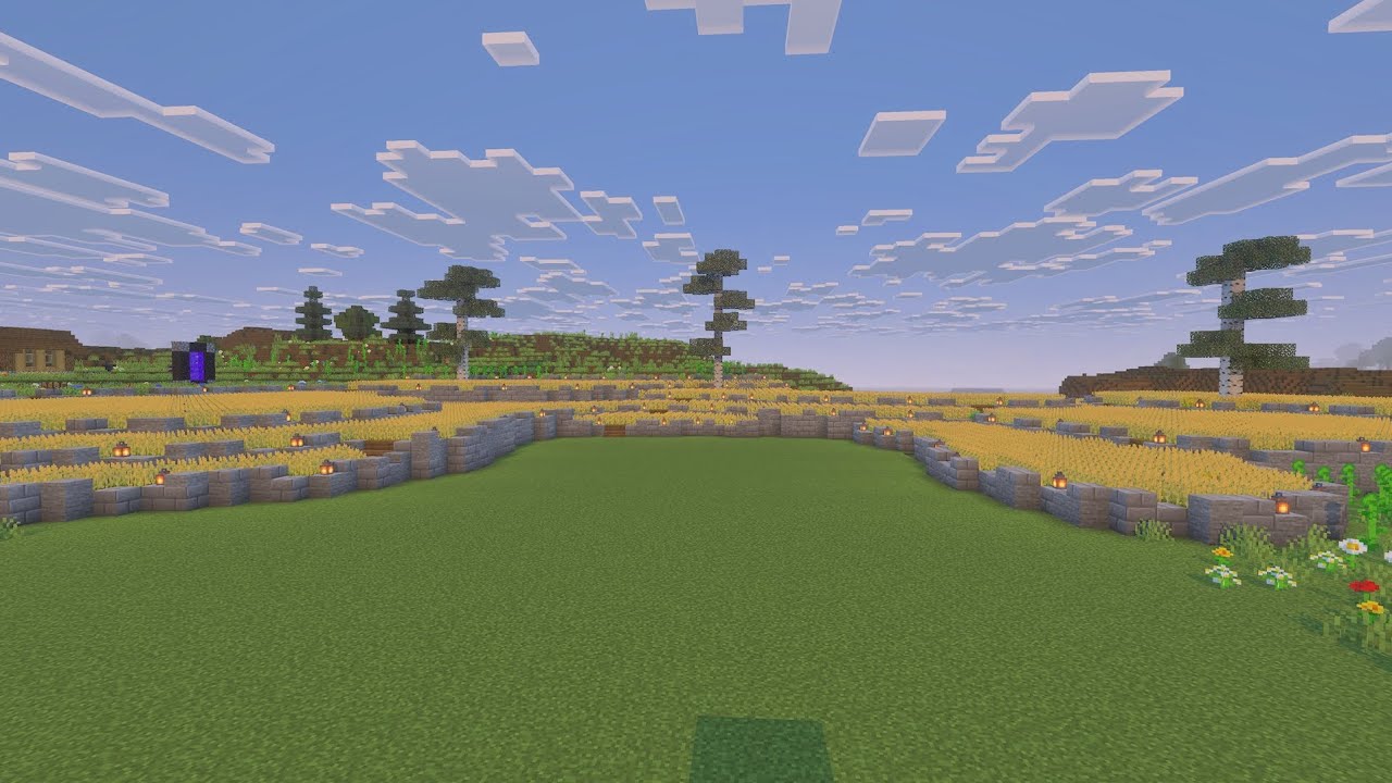 Minecraft forever world, let's play #4 Rags to riches in the fields.