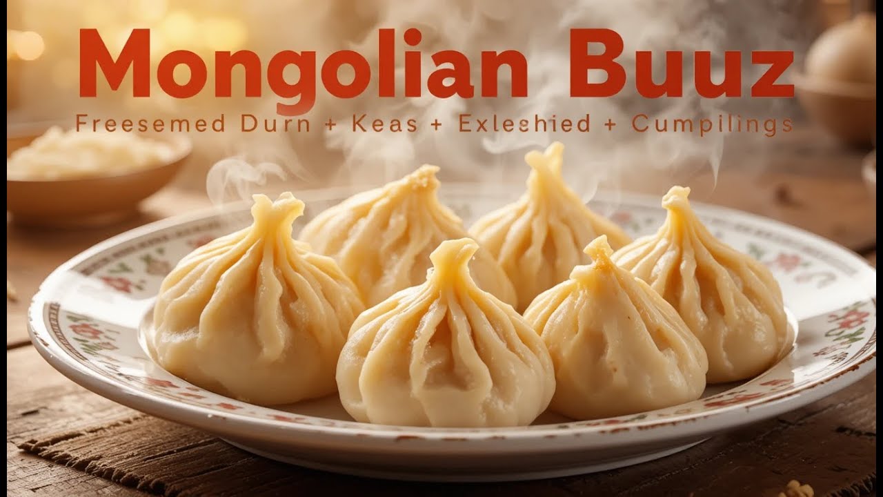 How to Make Buuz – Traditional Mongolian Steamed Dumplings Recipe
