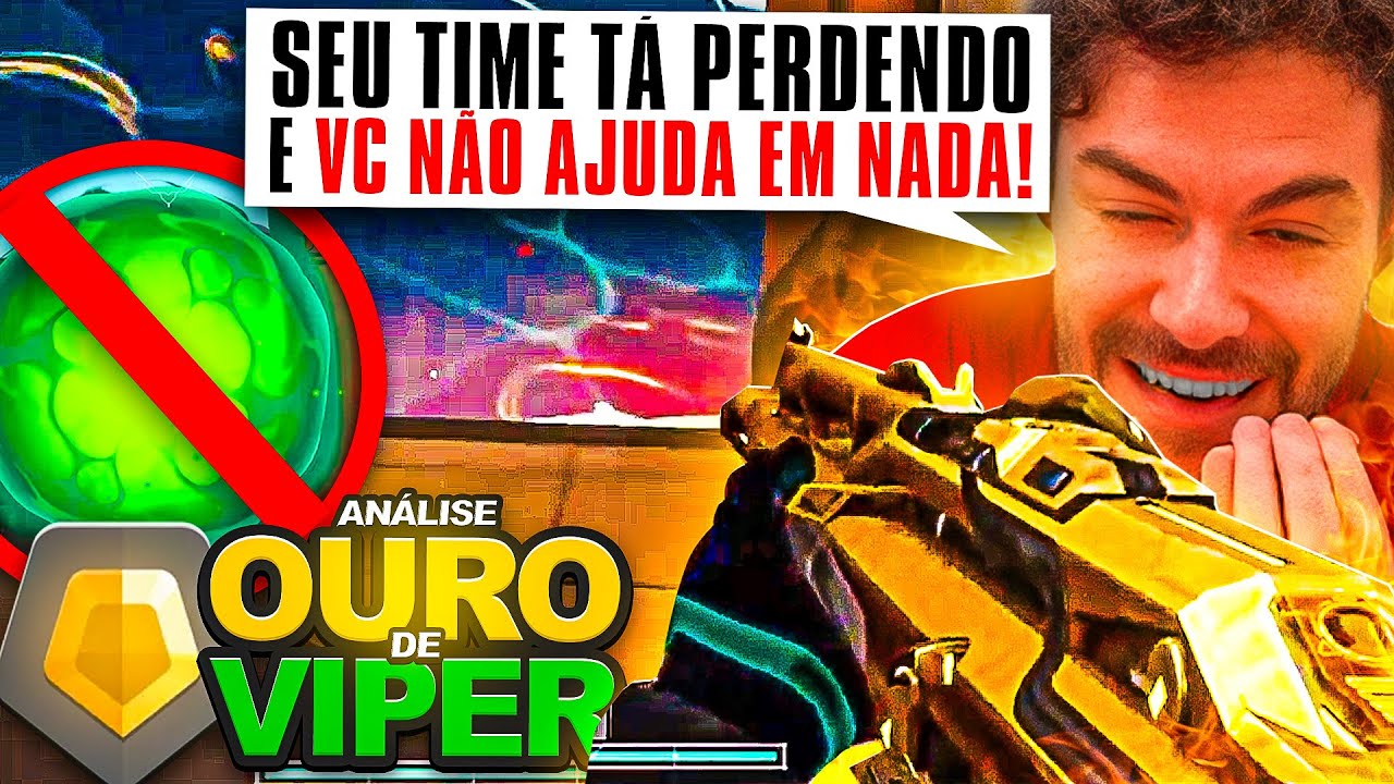 Analisei uma VIPER que N&Atilde;O AJUDA o time em NADA no OURO 1 - f0rsaken an&aacute;lises